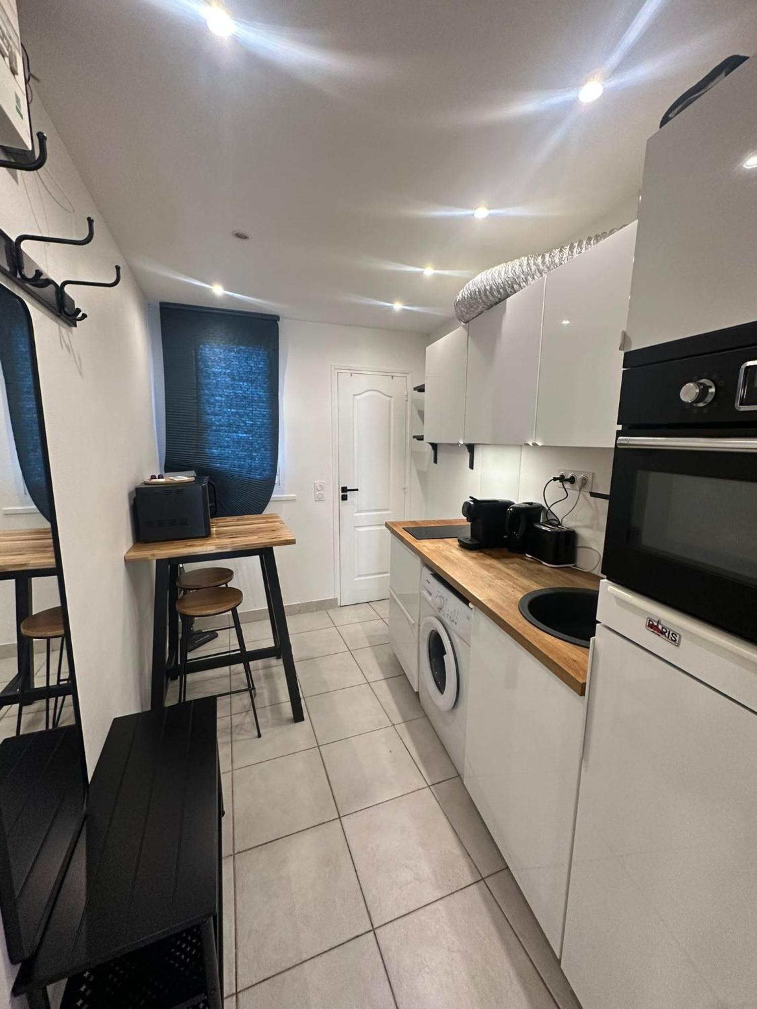 Apartamento Moderne Et Lumineux Asnières Exterior foto