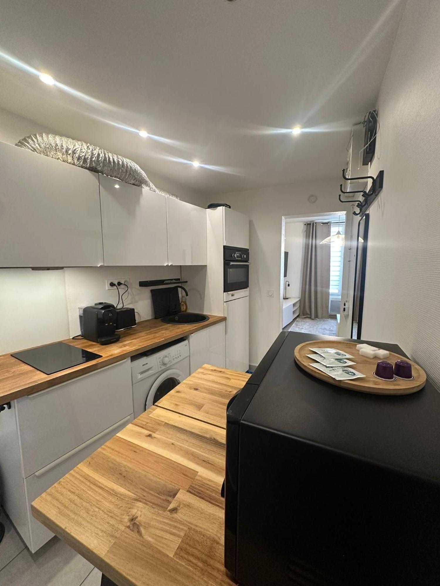 Apartamento Moderne Et Lumineux Asnières Exterior foto